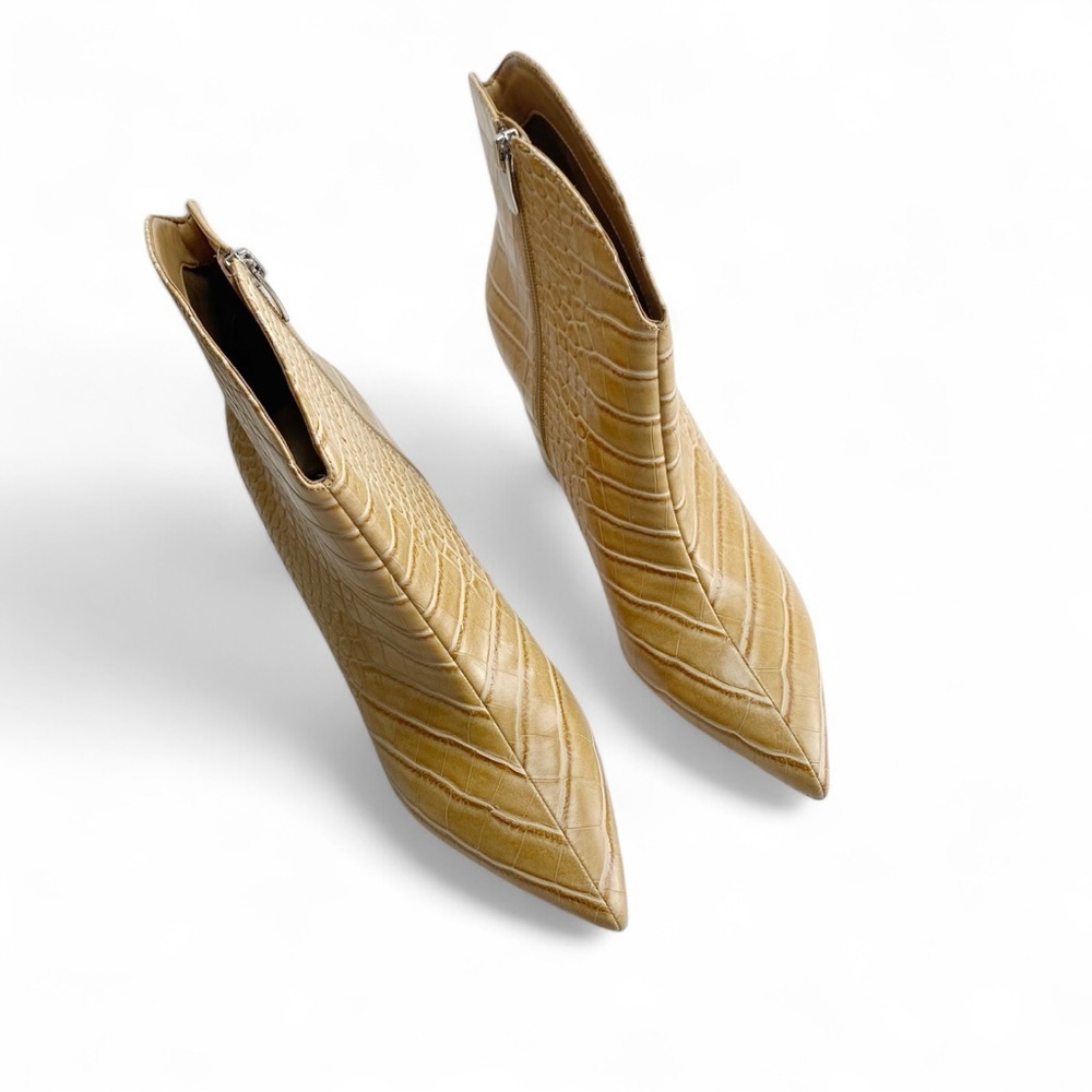 Steve Madden Croc-Embossed Ankle Boots 9.5​ - Picture 6 of 7